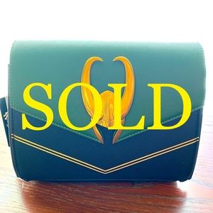 Loungefly Marvel Avengers Loki Crossbody Purse